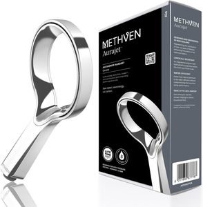 Methven Aio Aurajet Shower Head Handset Chrome Limescale