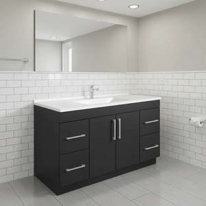 Vanity - Misty Freestanding Plywood Series Black 100% Water Proof