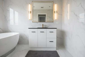 Vanity - Misty Series T900F-AS White - 100% Water Proof