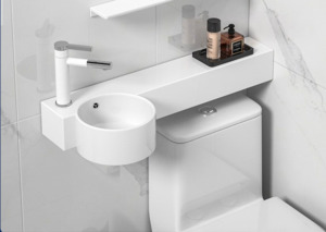 Ceramic Hand Basin: Ceramic Washbasin White Bathroom Sink 700mm