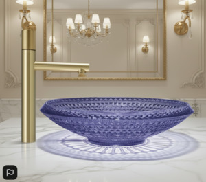 Bathroom Vessel Sink Vanity Glass Vessel Bowl