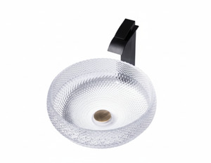 Modern Crystal Basin Wash Glass Sink