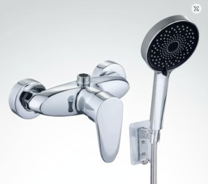 Shower Mixer: Wall Mounted Shower Faucet Cold and Hot Mixed Valve