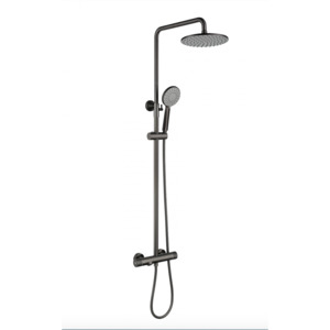 Shower Mixer Combination Round BM46001 - Iron Grey
