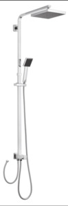 2 In 1 Shower Combination Dual Hose Rain Head