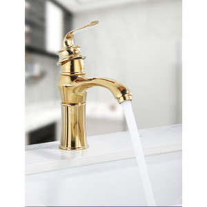 Basin Mixer - Classic Golden Series 2349G