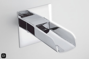 Bath Mixer: Bath Spout Water Fall Square SP23