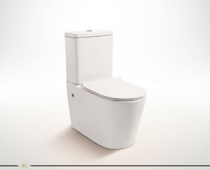 Toilet Suite - BTW Bella Rimless Flushing - A3904