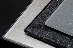 Metallic Painted Glass Splashback Customisation