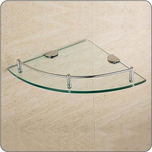 Glass shelf - Curved Corner Series 805 230mm