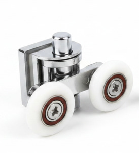Spare Parts: Shower Door Roller - Double Bottom/Top 23mm