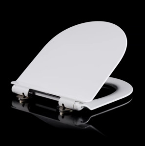 Euro soft close slim toilet seat cover