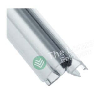 Shower Door Seal Magnetic Strip - 135 degree Glass