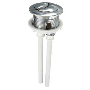 TOILET PUSH BUTTON HIGH PRESSURE－38MM CHROME DUAL FLUSH