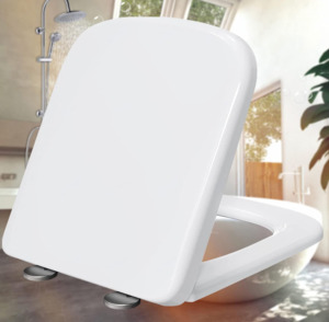 Spare Parts: Square Euro soft close wrapper toilet seat cover - S3980