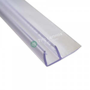Shower Door Seal Side Strip - F Shape
