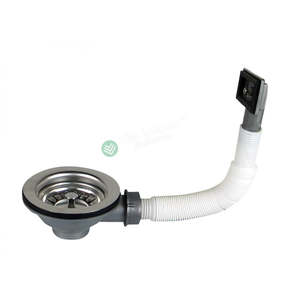 Plumbing Accessories: Kitchen Sink Waste Basket Kit - Overflow