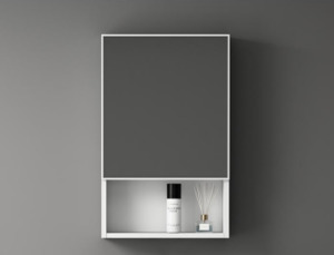 Side Cabinet: Alumimum Bathroom Cabinet Combination Nordic Style Mirror Cabinet Mirror 400/550