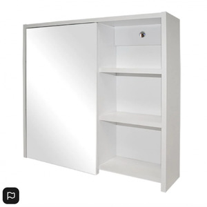 The European Bathroom Mirror Cabinet 700mm 100% WaterProof