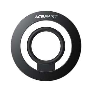 Acefast: Ultra-Thin Magnetic Phone Ring Holder | Premium Aluminum & Silicone Grip Stand (E35)