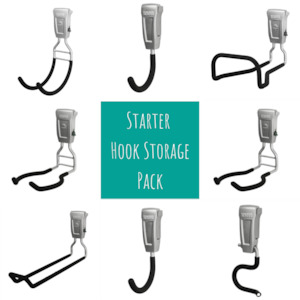 Wall Mounted Storage Packs: Starter Hook Storage Pack