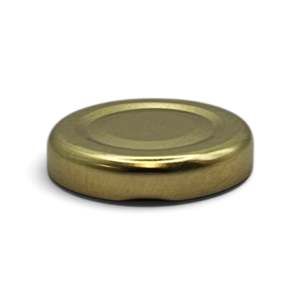 Twist Caps 1: 43mm Gold Twist Cap