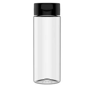 Pet Pp: 500gm Round Clear PET Flask T55 Flip Cap