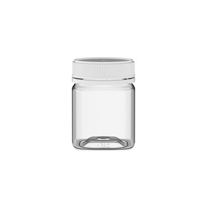 Pet Pp: 250gm Square Clear PET Jar T57
