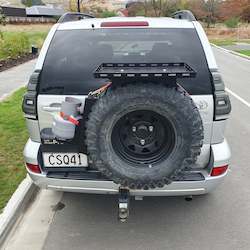 Spare Wheels Accessories: Rear spare wheel accessories