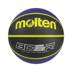 Products: Molten BCR Rubber Basketball - Blue/Black - Sz. 7 - Achieve