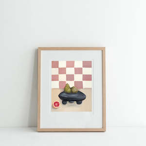 Pears & Grapefruit Limited Edition Art