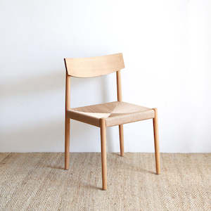 Seating: Isaac Cord Chair - Natural Oak