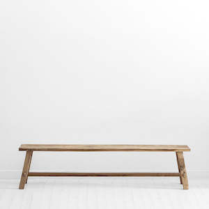 Seating: Timothy Teak Bench - Natural