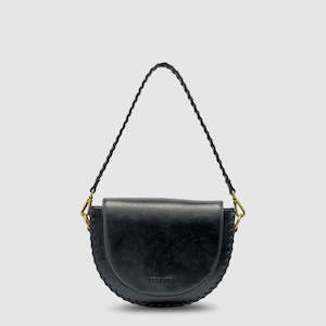 Brie Leon: Daphne Shoulder Bag - Black