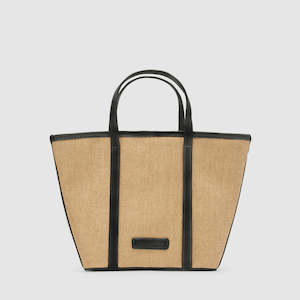 Brie Leon: Ritual Tote Bag Small - Natural/Black