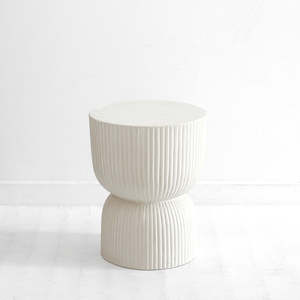 Spring Living: Belle Stool - Cream