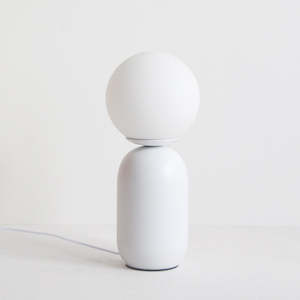 Gifts For Them: Curve Table Lamp - Off White