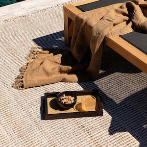 Outdoor: Rhodes Indoor/Outdoor Rug - Teak