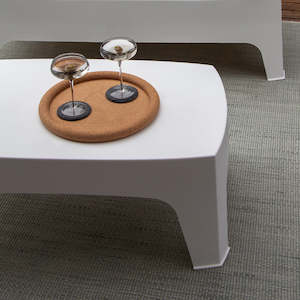 Outdoor: Snug Coffee Table - White