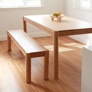 A C Furniture: William Oak Table - Natural