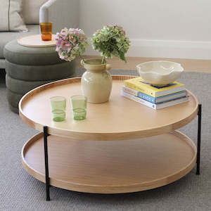 A C Furniture: Liam Oak Coffee Table