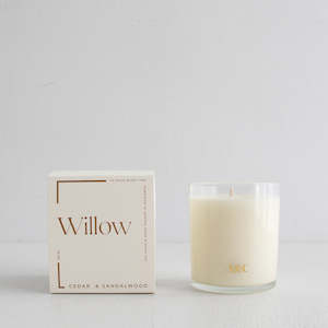 Support Local Business: A&C Willow Soy Candle