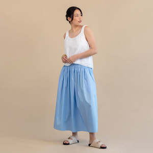 End Of Season: Bianca Skirt - Dusty blue