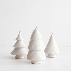 Robert Gordon: Hanging Christmas Tree Ornaments - White