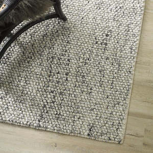Living Room Rugs: Roxburgh Floor Rug - Flint Grey
