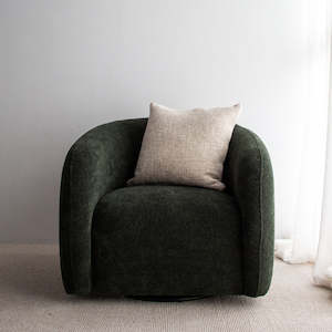 Sofas Armchairs: Xander Swivel Armchair - Forest