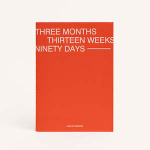 Support Local Business: Three Monthly Planner - Guava