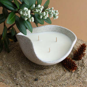 New Zealand Design 1: A&C & Author Ceramics Christmas Candle - Fresh Pine
