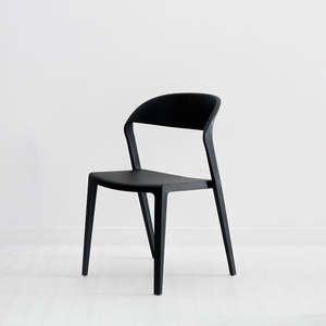 Jerry Chair - Jet Black (Christchurch Ex Floor Stock)