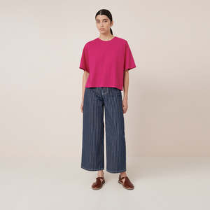 Wardrobe: Light Boxy Tee - Magenta